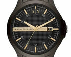 Armani Exchange Hampton AX2413 Men's Chronograph – Black Dial with Black Stainless Steel Strap