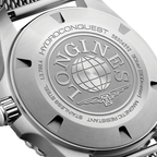longines HydroConquest 42mm - Black on Mesh Bracelet